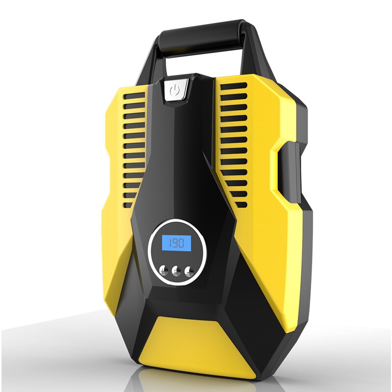 Autoband Opblaasbare Pomp, Draagbare Automatische Digitale Display Dc 12V Luchtcompressor Voor Auto Motorfietsen Fietsen.