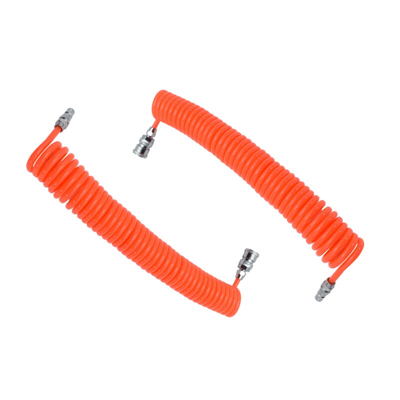 Hose For Compressor Air Tool 8mm 10mm12mm 6M 9M 12M 8x5 12x8 High Pressure PU Tube Pipe Gas Spring Pneumatic Telescopic Spiral