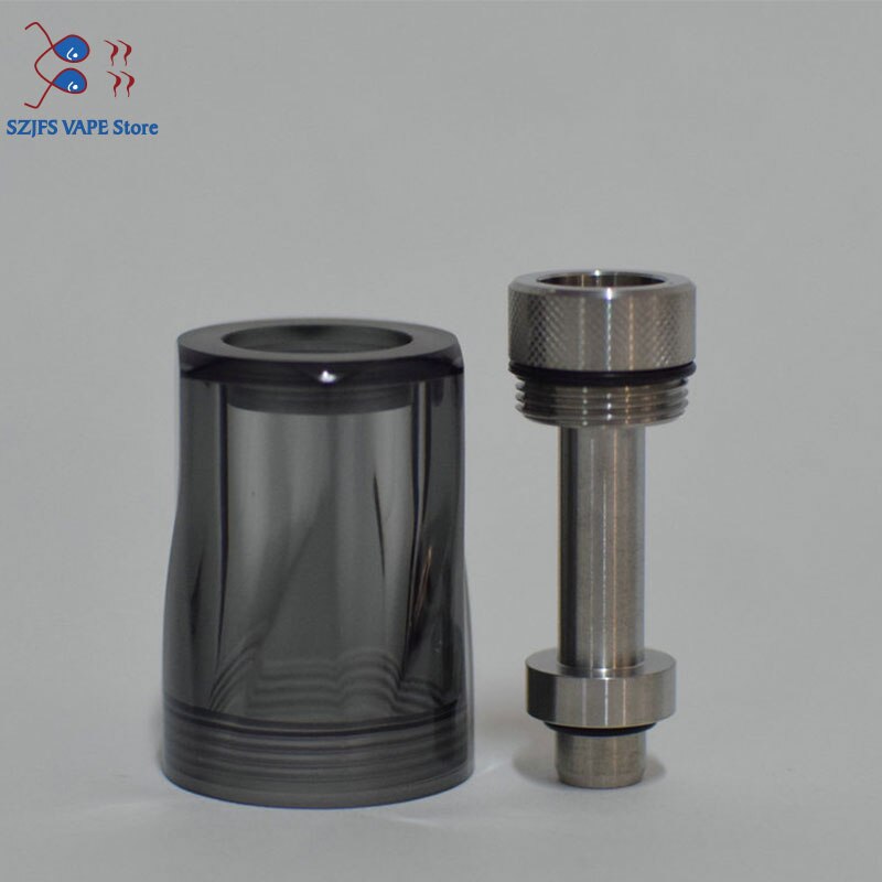 Flash e Vapor V4.5 RTA Fev v4.5 Style 23mm RTA 316SS RTA Rebuildable Tank vs taifun gtr rta Atomizer Vaporizer mod FEV VS RTA: Gray