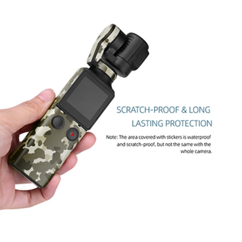 Voor Fimi Palm Camera Pocket Gimbal Waterdichte Camouflage Stickers Handheld Gimbal Kleurrijke/Camouflage Decals Film Skin Sticker