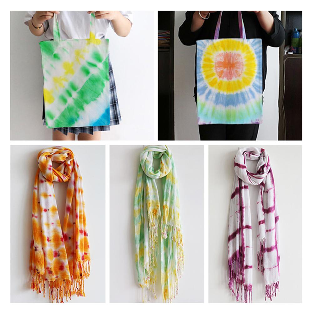 Tie-dye spuitkit 5 kleuren pigment kleurstof hars pigment doe-het-zelf handgemaakte knutselsets effen kleur ab hars verf kleurstof  #1