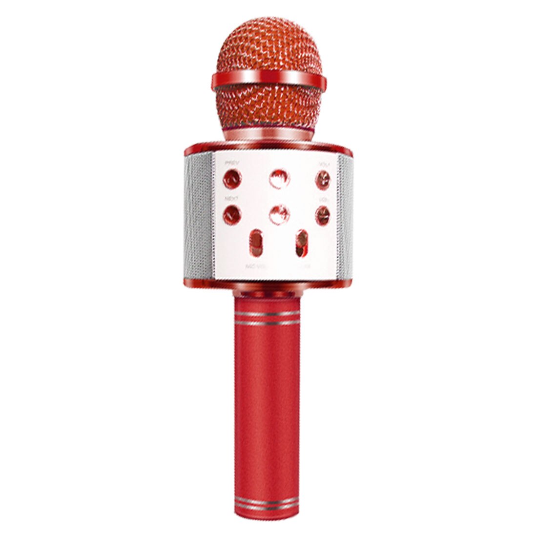 Handheld Portable Speaker Wireless Microphone for Karaoke, 4 in 1 Bluetooth with Record Function Wireless Microphone