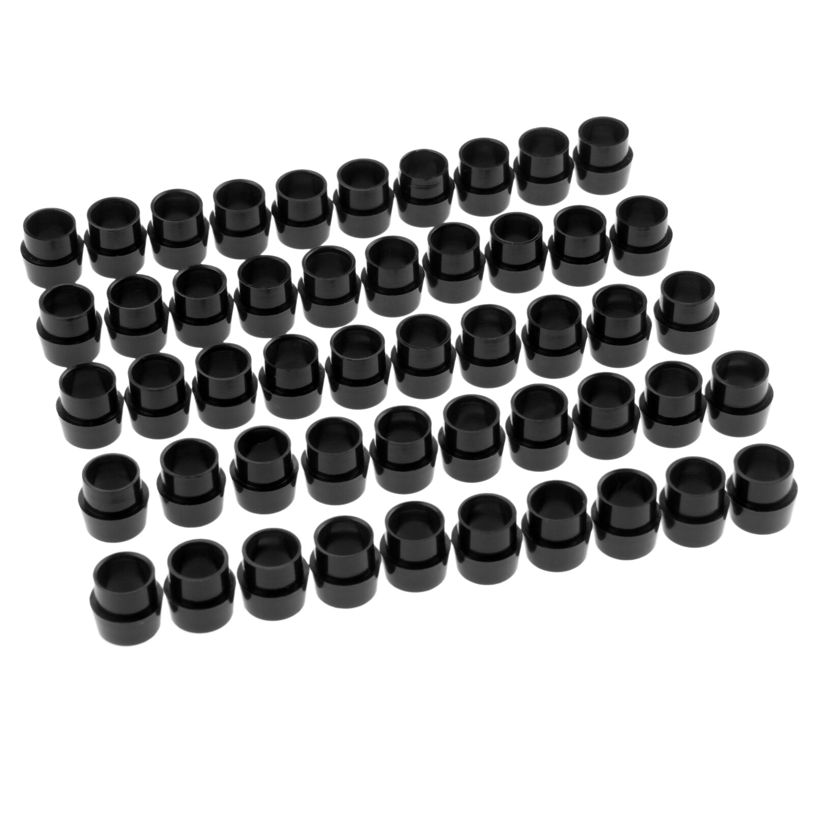 gohantee 50Pcs Plastic Golf Sleeve Adapter Ferrules Caps 0.335 for Ping G410 G35 Driver Fairway Hybrid Club Shaft Sleeve Adapter