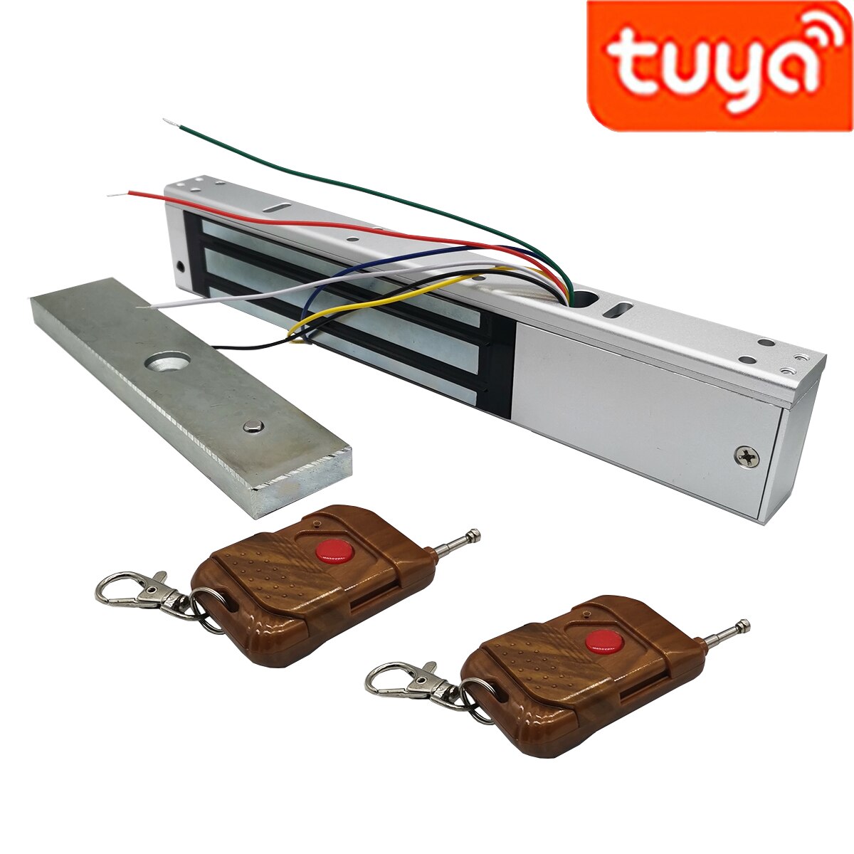 DC12V 24V 433mhz Wireless Remote Control 600LBS Electronic Door Lock Tuya WiFi 280KG Electric Magnetic Lock: Em280W 02