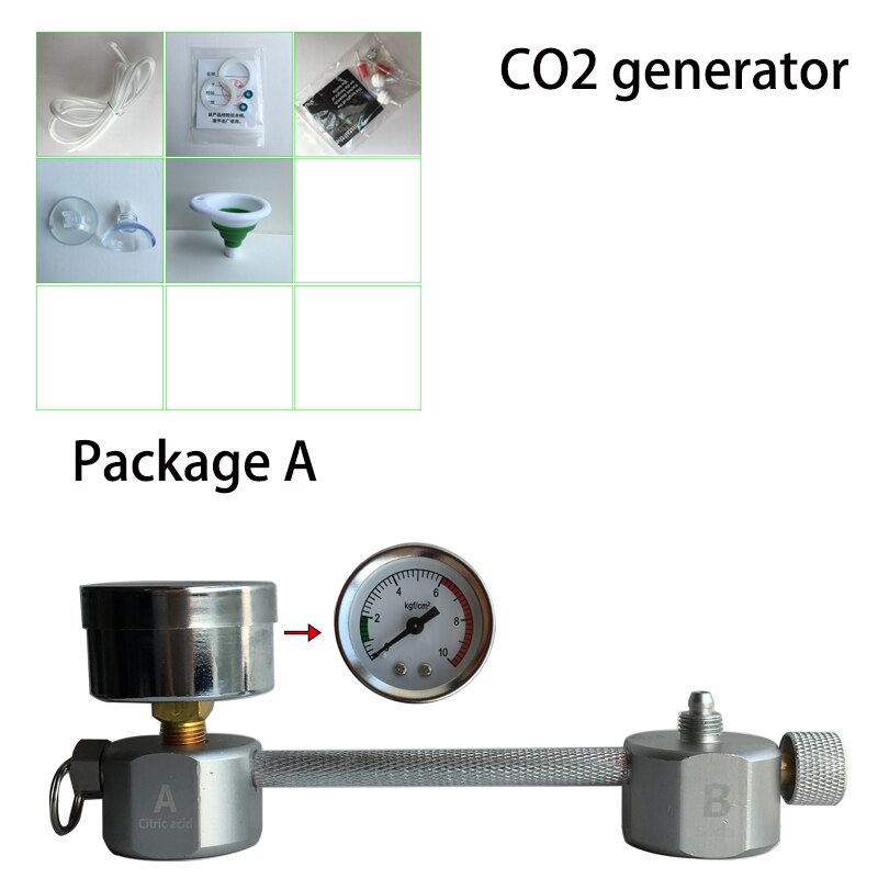 Aquarium CO2 Regulator System Kit co2 Diffuser Generator with Valve Bubble Atomizer Solenoid Fish Tank Carbon Dioxide For Plants: A