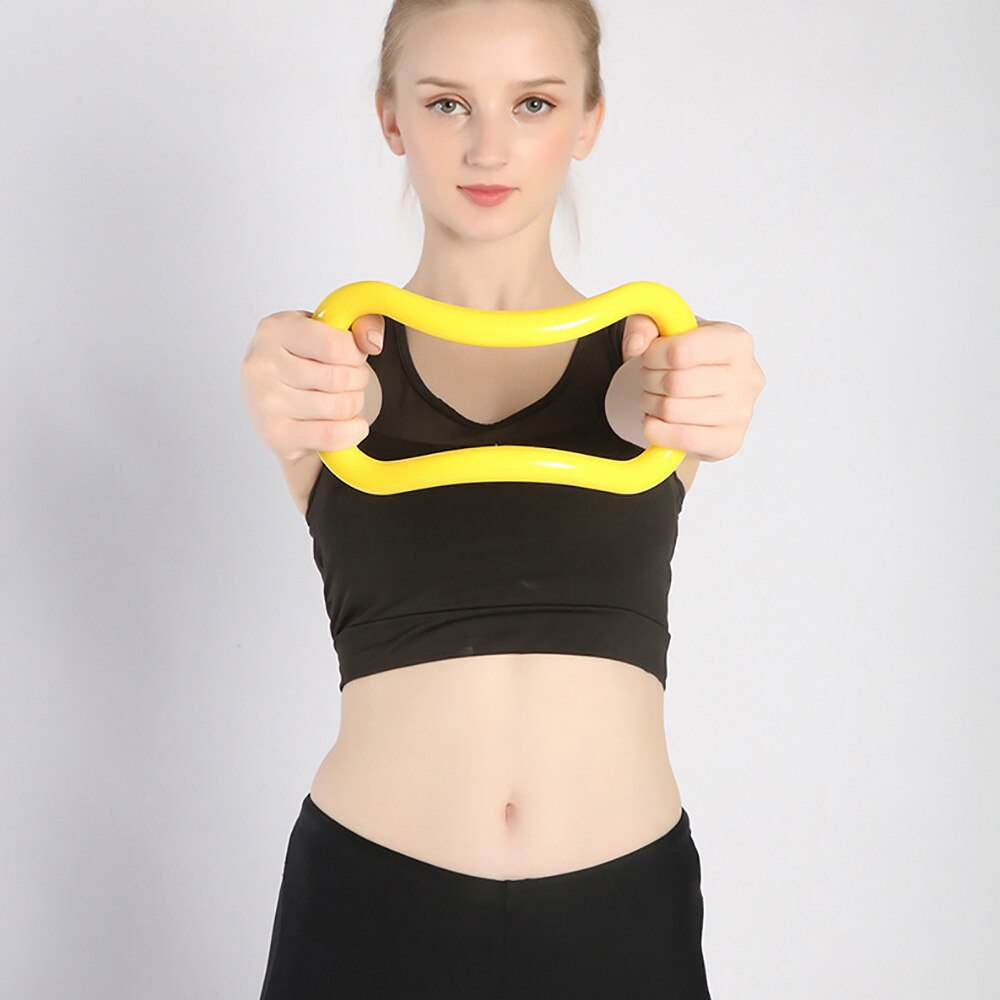 1Pc Yoga Circle Equipment Multifunction Yoga Ring Pilates Workout Fitness Circle Training Resistance Support Tool Calf Home