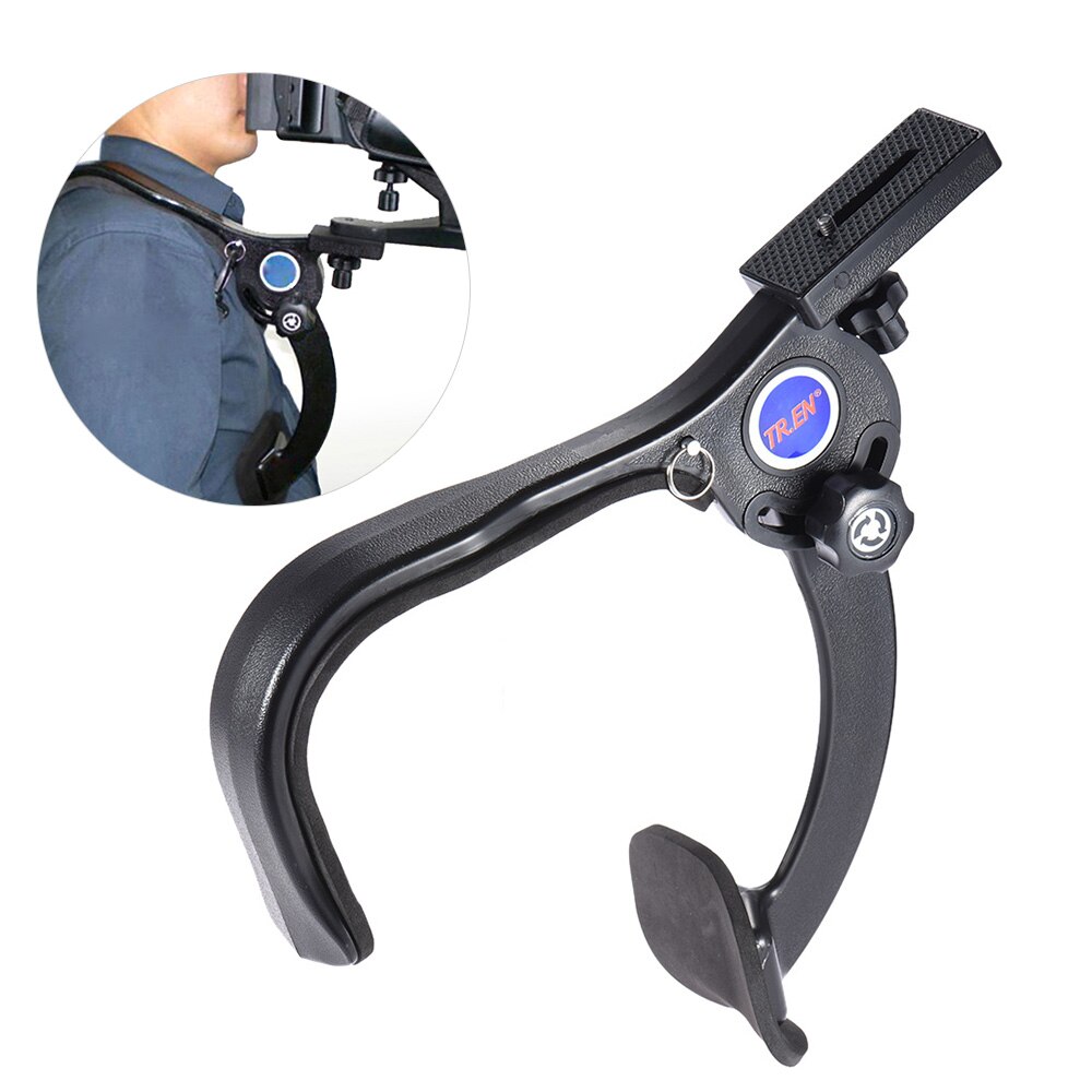 Andoer Hands-free Shoulder Mount Shouldering Support Pad Stabilizer for DSLR Camera Camecorder HD DV Video Filming