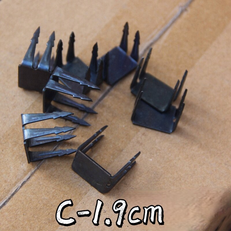 15 stücke Dreieck Reifen Nelken Dreieckige Reifen Punktion Spikes für Reifen Durchstechen Schießt NäGel Anti-Diebstahl Auto für Reifen punktion: C-1.9cm
