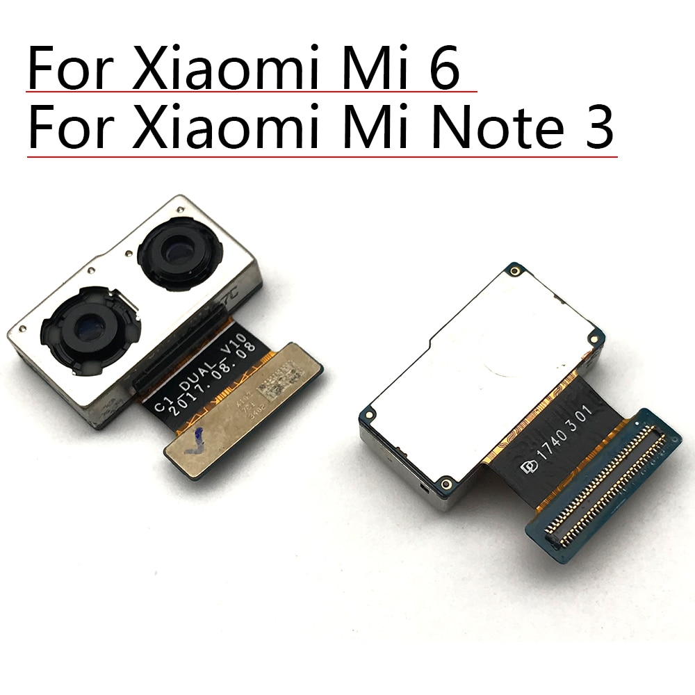 Achteruitrijcamera Voor Xiaomi Mi Note 3 Hoofd Back Camera Flex Kabel Voor Xiaomi Mi 6 Mi6 Vervangende Onderdelen