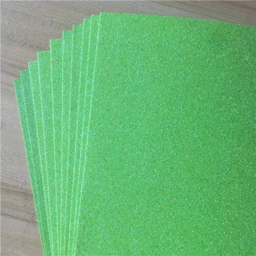 Glitter Foam Paper Spong Paper Diy Craft Manual Paper-Cut Scrapbook Paper Kindergarten Decorations Supplies 20X30 Cm 10 Pcs/Bag