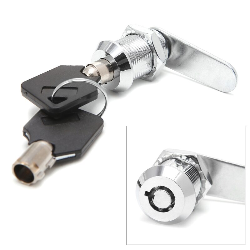 Lade Tubular Cam Lock Voor Thuis Belangrijke Items Security Cilinder Deur Mailbox Kabinet Tool Met Sleutels Lock