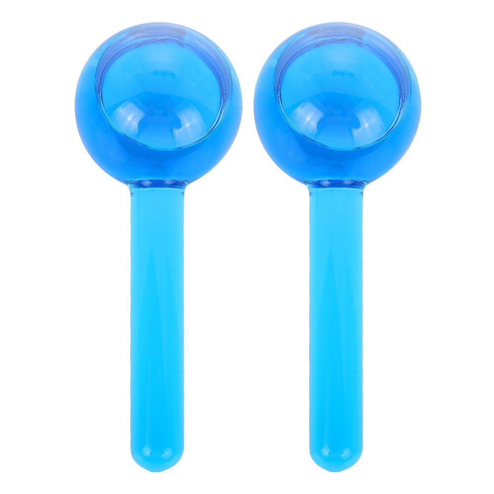 Crystal Ijshockey Energie Massage Gezicht Schoonheid Eye Massager Ijs Globes Beauty Bal Ogen Schoonheid Roller Water Golf Bal: M