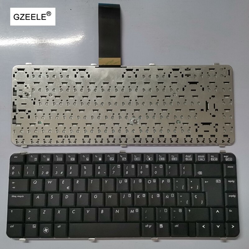 Touches De Clavier HP Compaq 500, 510, 515, Etc. - Reconditionnées, Noir