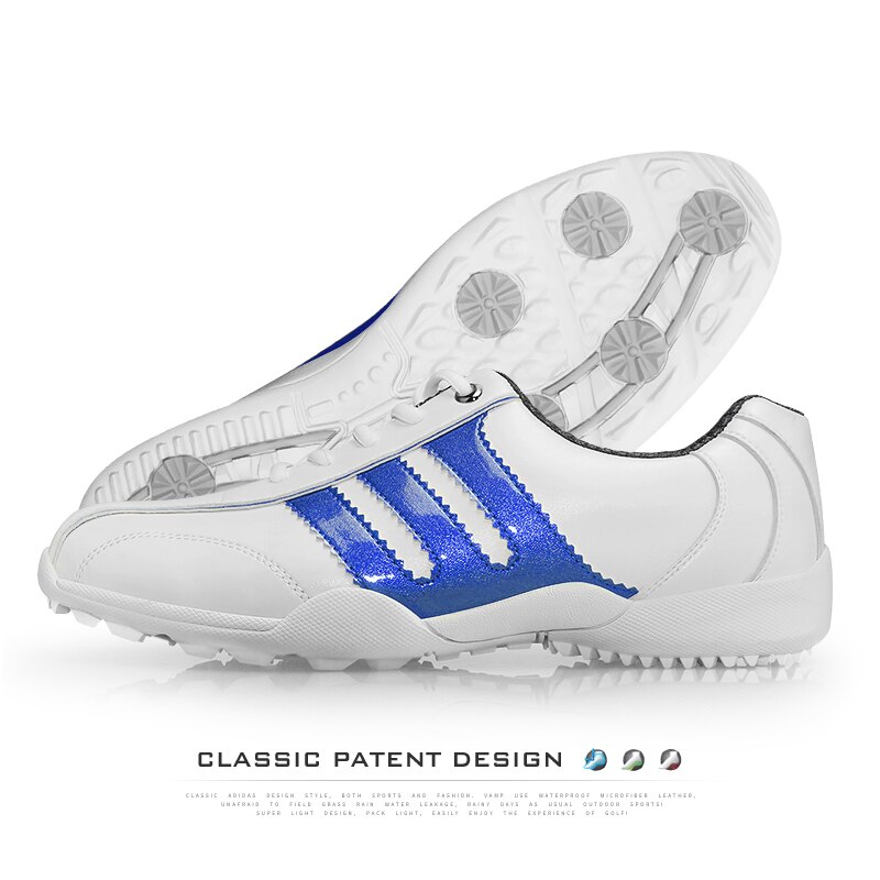 zapatos de Golf para hombre, zapatos de Golf transpirables a prueba de agua, botones giratorios, hebilla, zapatillas deportivas antideslizantes, Golf al aire libre