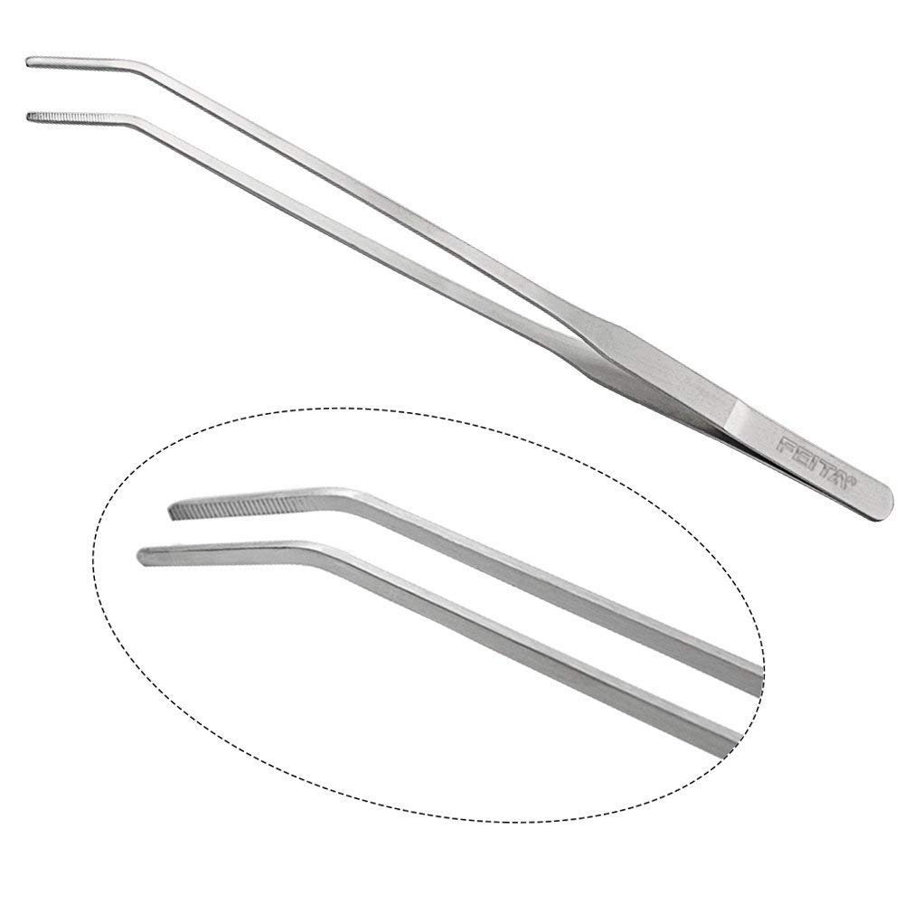 Kit de pinzas para acuario FEITA, juego de tijeras de pinza para plantas acuáticas, Kit de iniciación para peces 3 uds.