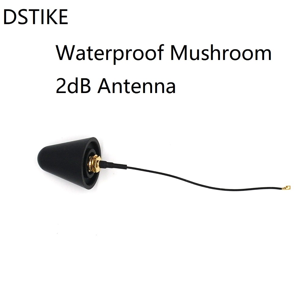 DSTIKE Waterproof Mushroom 2dB antenna for ESP-07/ESP32-Wrover