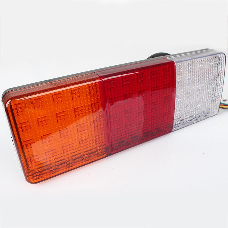75-LED Tail Light Truck Trailer RV Boat Stop Rear Reverse Turn Indicator Lamp