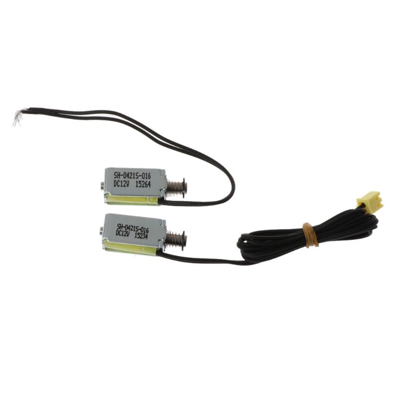 Micro Mini válvula solenoide, electroimán de marco abierto DC 12V, imán de empuje-tirar 77UC
