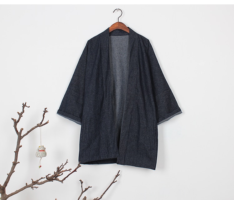 Japanese Kimono Haori Japan Kimono Cardigan Men Women Asian Clothes Traditional Clothing Men Kimono Mujer Japones