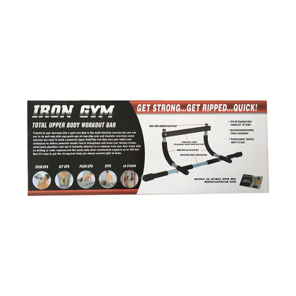 Drążek robić podciągania rama drzwi pozioma poprzeczka