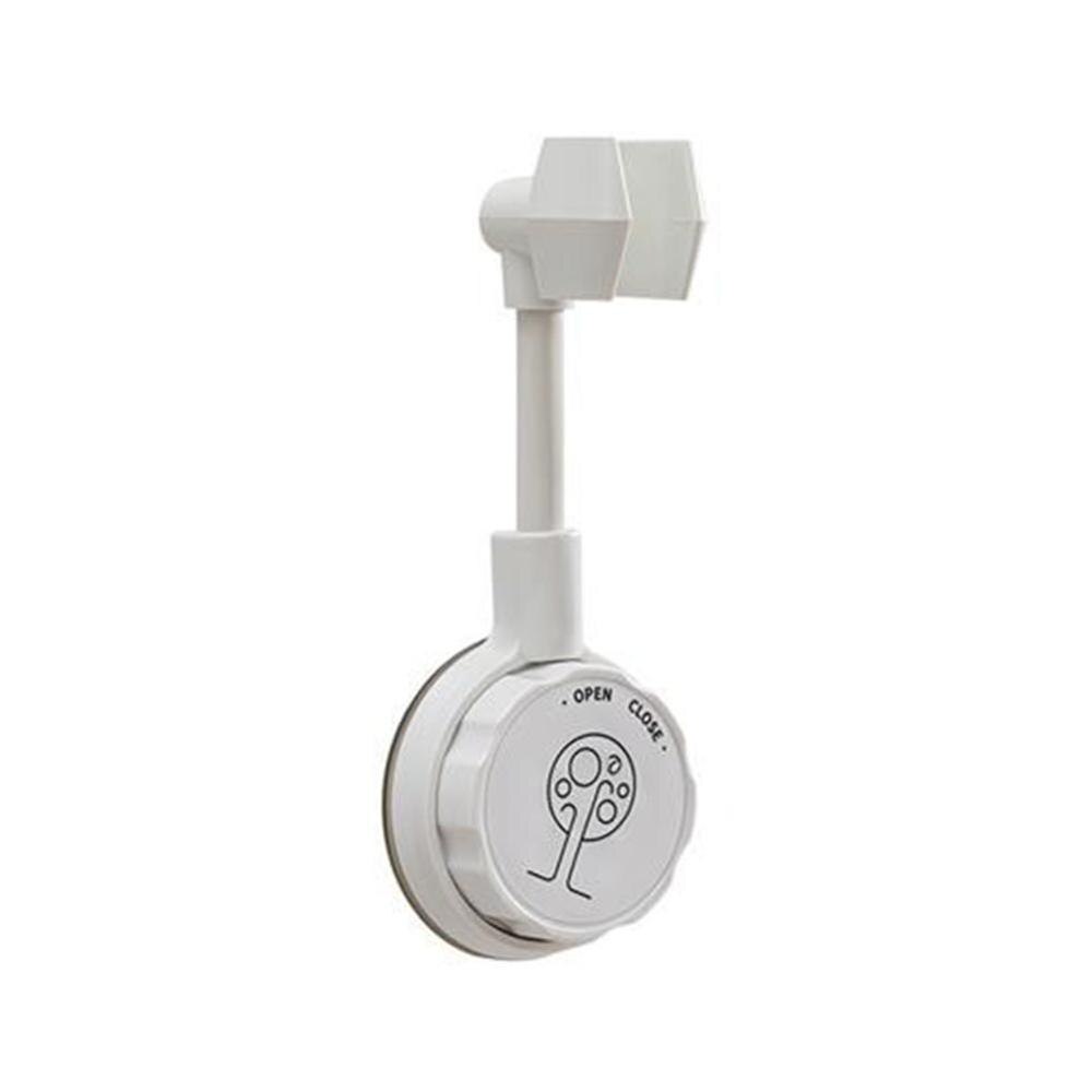 Universal Wall-Mounted Shower Head Holder Bracket Adjustable Holder shower bracket Bathroom Accessories: white