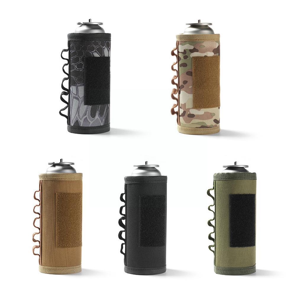Camping Gas Tank Protective Cover Air Bottle Fuel Canister Gas Cylinder Anti-fall Bag Accessories Supplies Tank Camp Storag G1W2