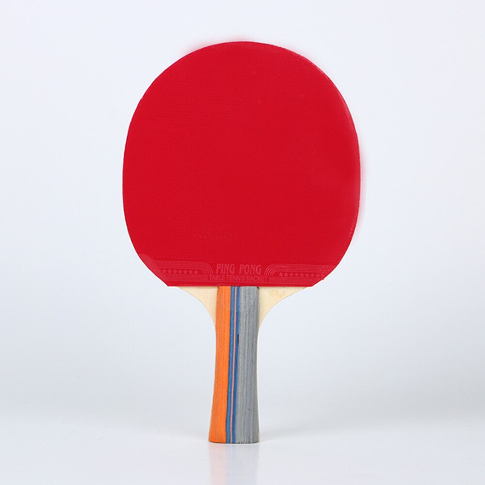 Durable Ping-Pong Racket Set Racquet Pingpong Bat Portable Sports Table Tennis with 3 Balls for Adult Club Training