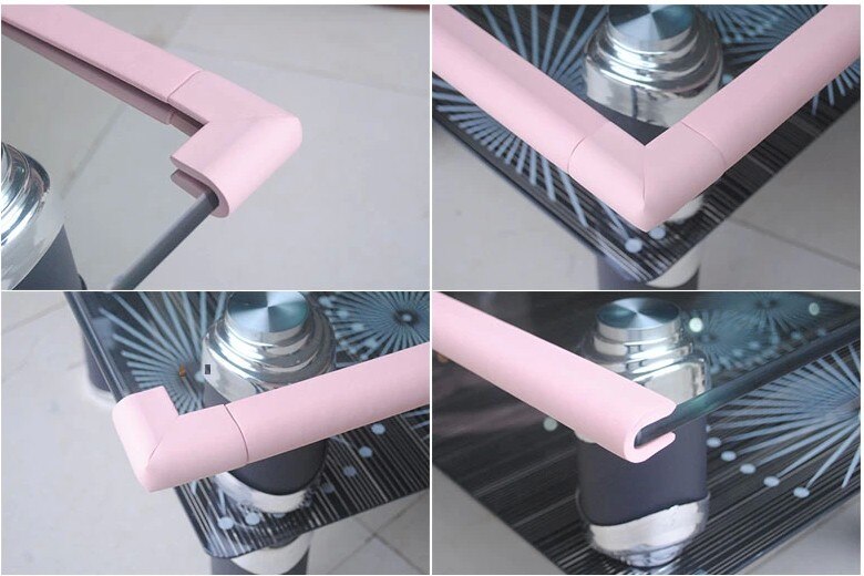 1pc baby bumper strip baby veiligheidshoekbeschermer glazen tafelrand hoekbeschermers meubelrandbeschermer botsingsbeschermer  fh04