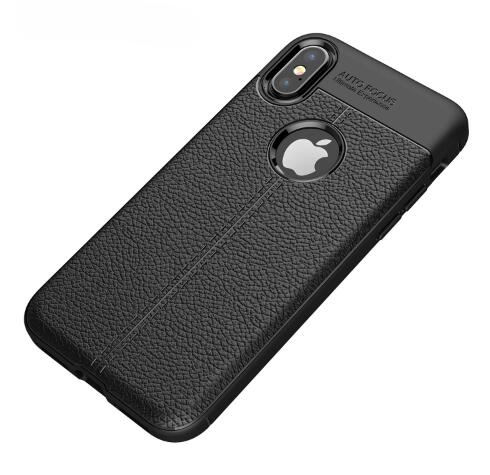 De Lujo Funda de cuero para iPhone de Apple X iphone 10 cubierta de silicona suave de para hombre para iphone 6 7 8 plus