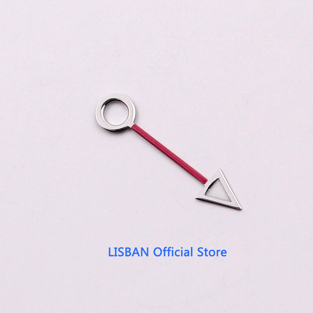 Rvs Gmt Horloge Handen Lichtgevende Gmt Pointer Fit Voor Automatisch Uurwerk Horloge: NO3