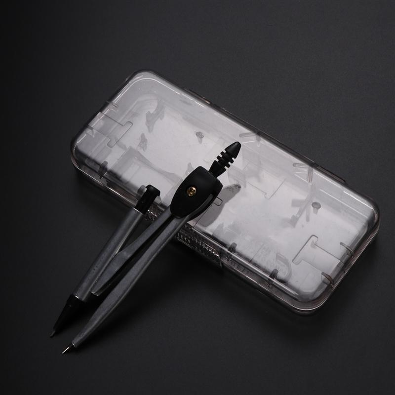 Compasses Set Geometry Drawing Tool with Protractor Divider Ruler Pencil Lead Eraser Math Set Drafting Kit