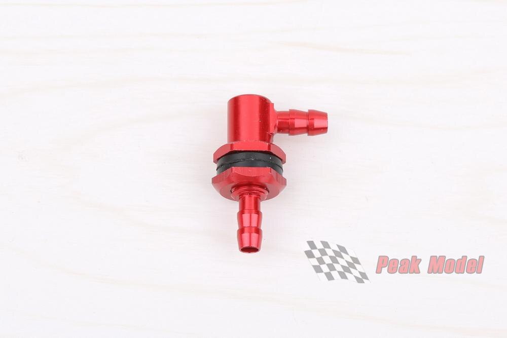 Kuza 100% Original V3 Alloy Whole Nozzle Barb For Fuel Tank Bottle Fuel Nozzle For Gasoline Fuel Tank Smoking Tank Diy: Long Nozzle Red