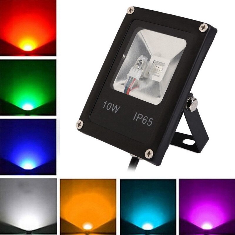 10 w IP65 RGB LED Gazon Spot Light Spotlight Outdoor Vijver Tuin Yard Lamp + Remote