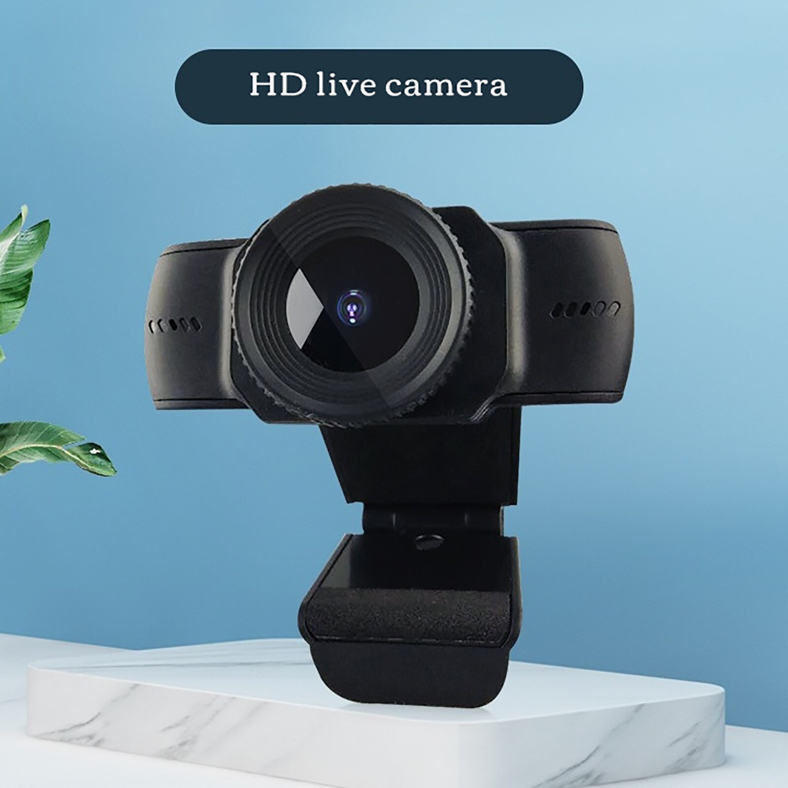 Full HD 1080P Web Cam Desktop PC Video Calling Webcam Camera with Microphone 5 Million Pixels With clip