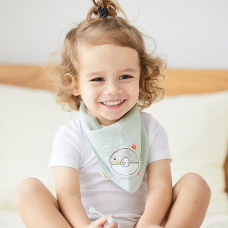 Baby Slabbers - Cartoon Print - Katoen & Polyester - Unisex - Voor 7-24 Maanden & 2-3 Jaar
