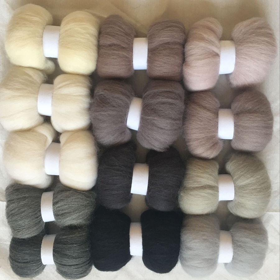WFPFBEC wool for felting merino felt wool fiber di... – Grandado