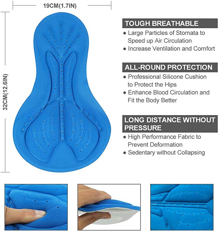 Mavic Cycling Bibs Shorts Mountain Bike Breathable Mens Bike 19D Gel Padded Ropa Ciclismo Bicycle Pants Under Wear