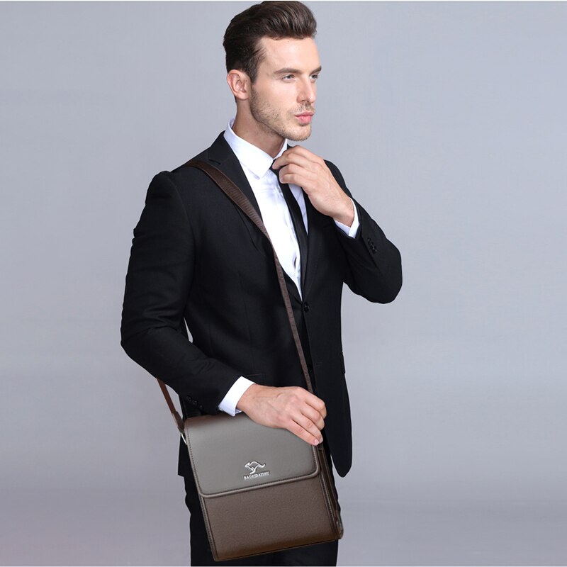 Aankomst Zakelijke Mannen Messenger Bags PU Lederen Vintage Mannen Schoudertas Man Crossbody bag