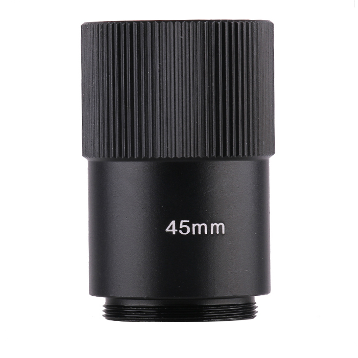 Diameter 25 to 31 Matte Metal C-CS Mount Lens Adapter Converter for Security Camera Macro Ring Industrial Camera Extension Tube: 45mm