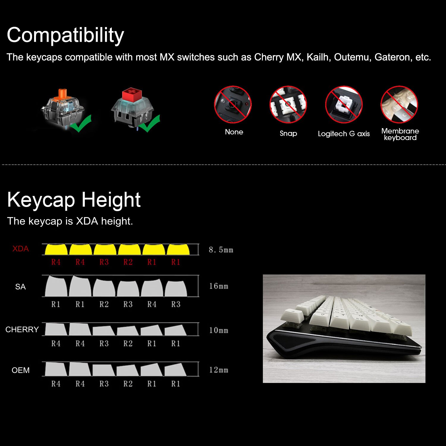 156 Keys PBT Japanese Keycaps XDA Thermal Dye Sublimation Minimalist White Theme Style For Mechanical Keyboard Keycaps