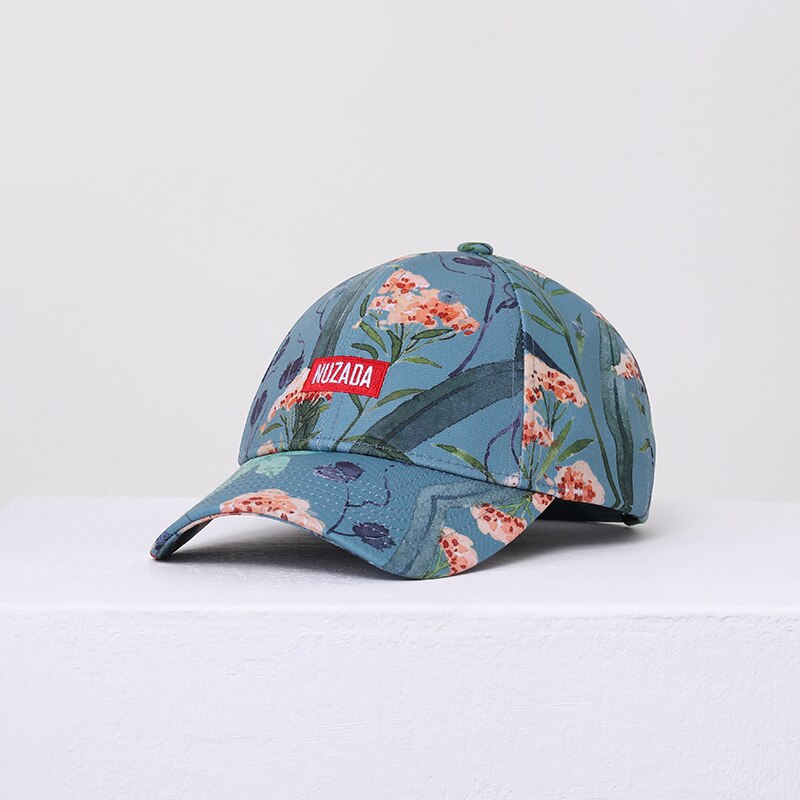 Baseballpet heren dames bloemen verstelbare snapback pet straat hiphop petten stijl: Paardebloem