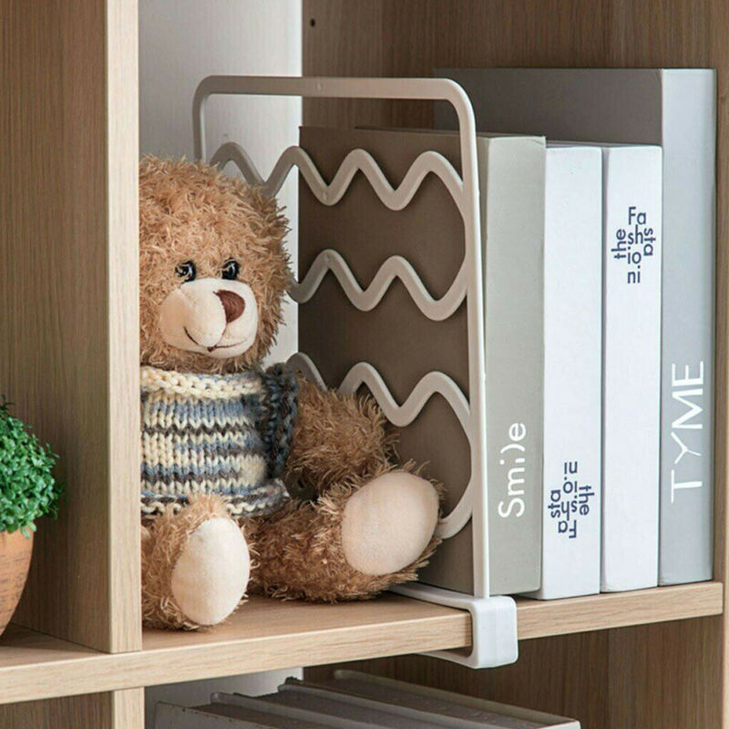 1PC Closet Shelf Divider Cabinets Partitions Wardrobe Durable Organizer Clamp Kitchen Libraries Shelf Room Home Desktop Divider