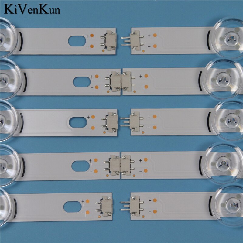 LED TV rétro-éclairage bande lampe pour LG 49LF580V 49LF6200 49LF620V 49LF6400 49LF6450 49LF6500 INNOTEK DRT 3.0 49 barres HD lentille Kit LED