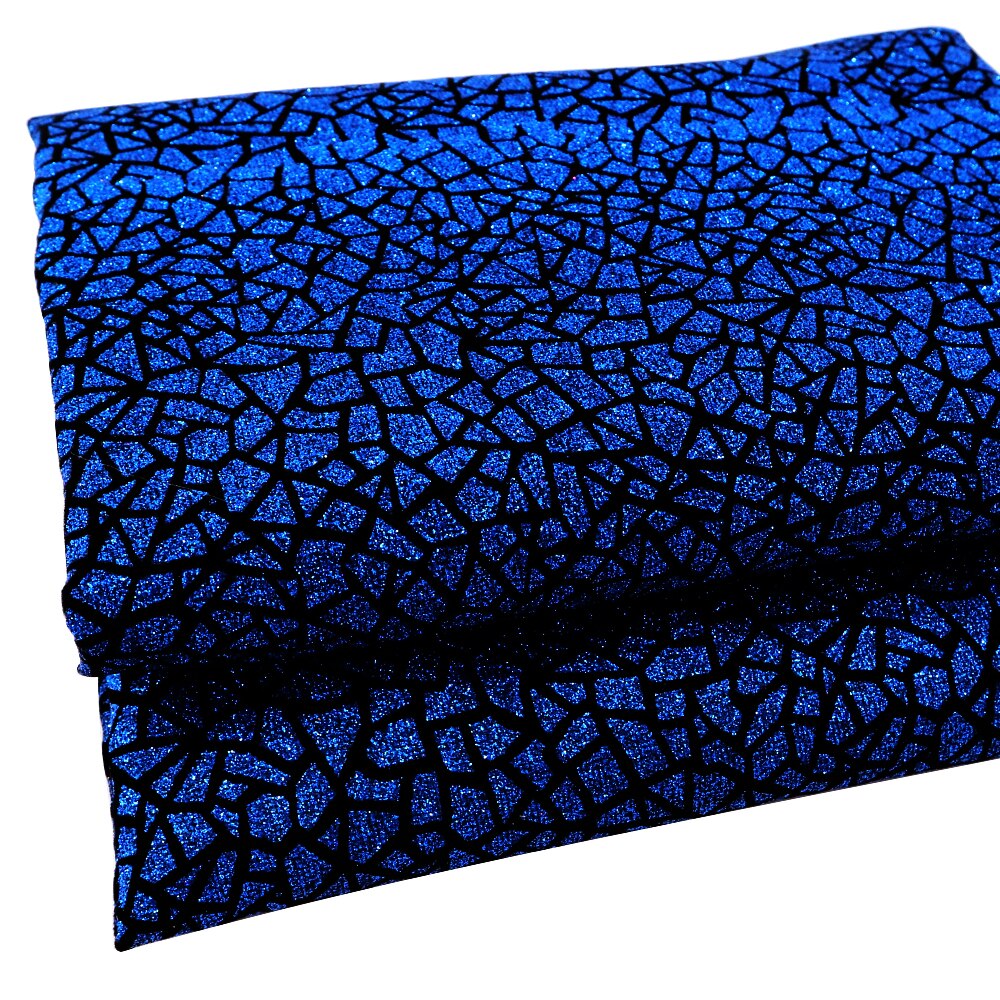 David accessoarer 50*145cm syntetiskt läder zebrablomma glitter sammetstyg för vävnad hemtextil sömnad tilda docka ,c2946: 1059163002