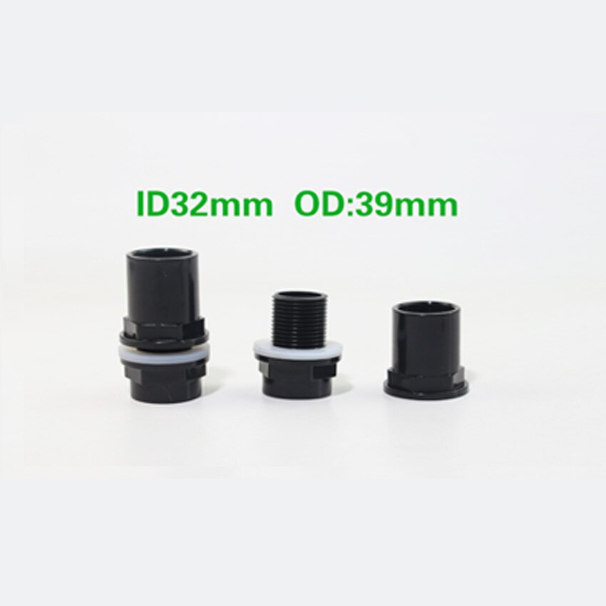 Aquarium Plus UPVC Water en Water Gewrichten PVC Aquarium Waterdichte Joint Aquarium Accessoires: ID 32mm