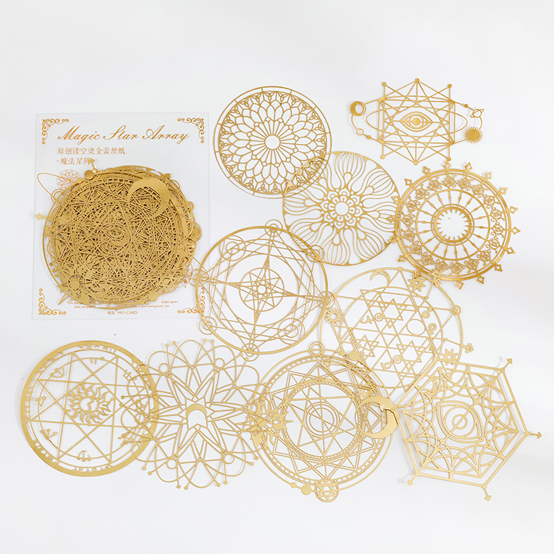 10 pcs White Lace Paper Loose Leaf Bullet Journaling handmade Homemade Lace Memo Pads Background paper Scrapbooking material: 12