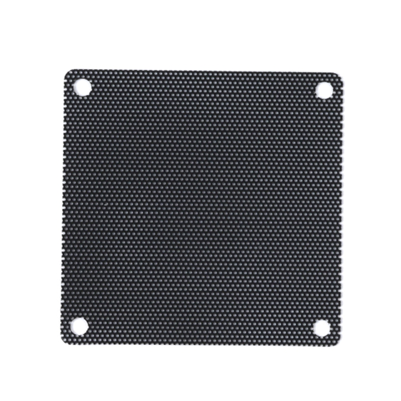 Filtro de malla antipolvo para PC, ventilador de refrigeración, red antipolvo para ordenador, protector de parrilla P9JD, 3, 4, 5, 6, 7, 8, 9, 12, 14cm: Negro