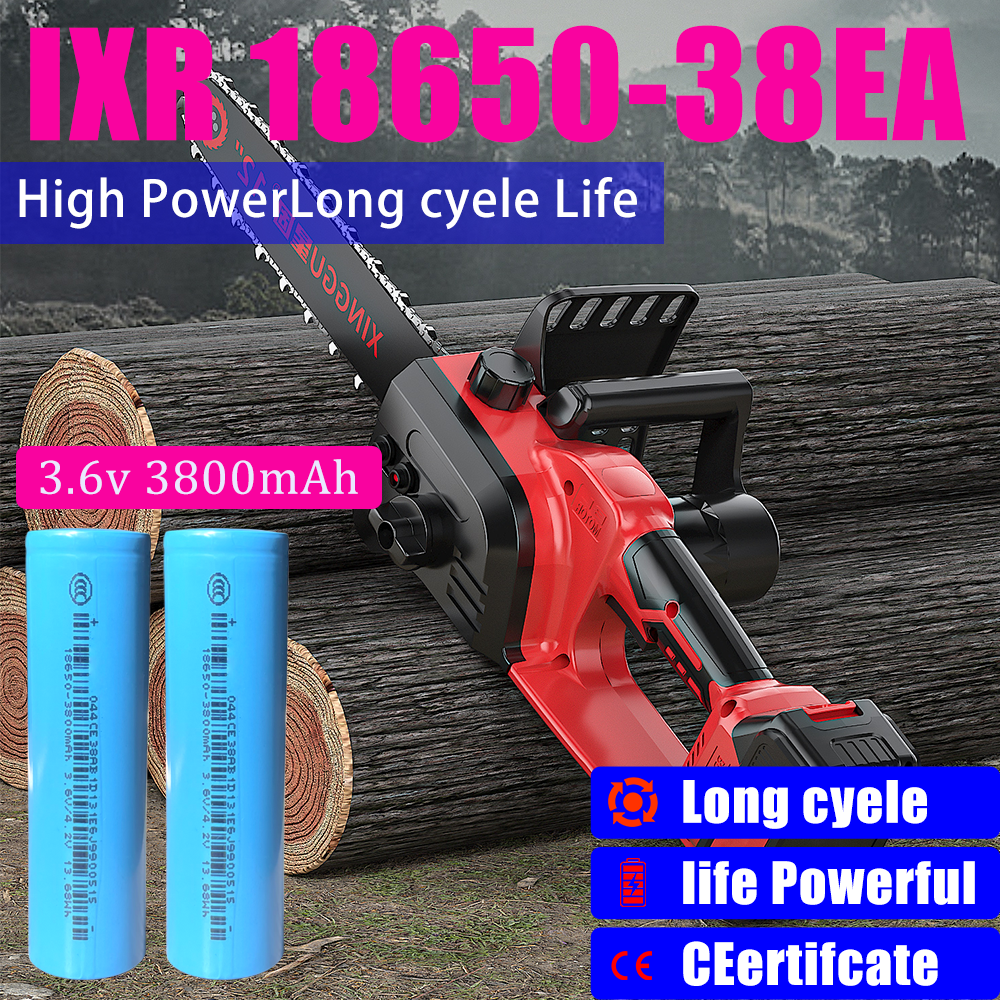Ixr18650 3800Mah 10A F38 Batterie 3.7V Battery 18650 Li-Ion for Ebike Lithium Battery 18650 Rechargeable