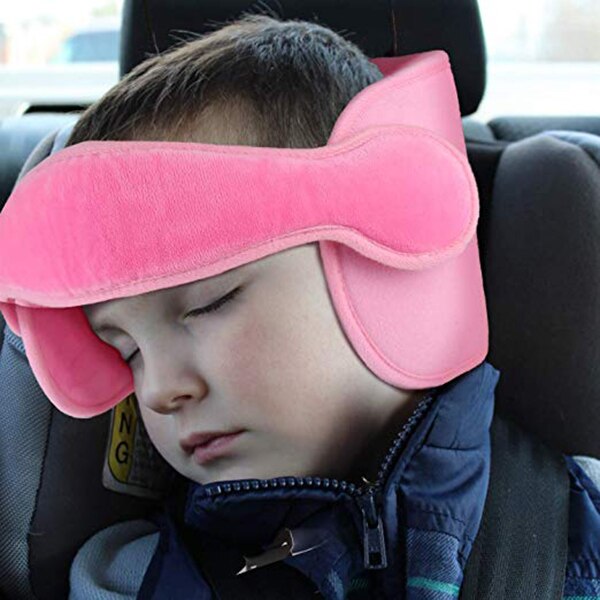 Cinta de sujeción para cabeza de chico de coche , soporte para cabeza y cuello, banda para cabeza fija para dormir
