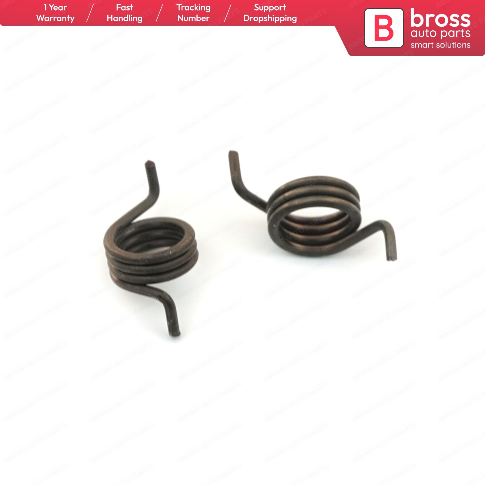 BDP653 2 Pieces Car Door Lock Actuator Repair Springs Right and Left for Mercedes A W169 B W245 R w251 ML W164 GL X164